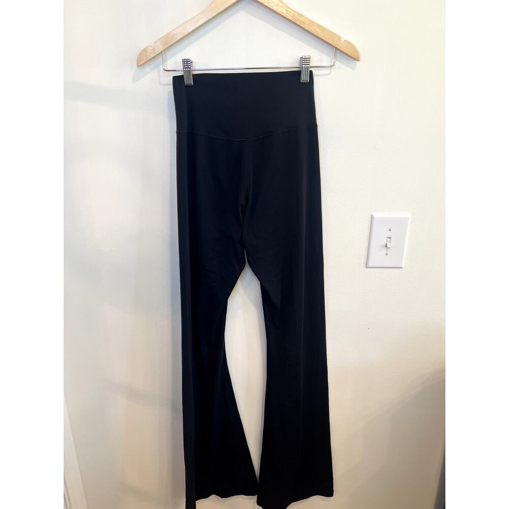 Sunzel Flare Leggings Black High Rise Yoga Pants Bootcut Stretch Size M